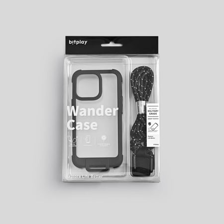 bitplay CE-13MX-BK-01 Wander Case for iPhone 13 Series (6.7") iPhone 13 Max