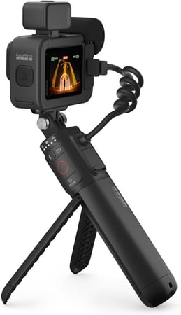 GoPro HERO13 Black Creator Edition - Includes HERO13 Black, Volta (Battery Grip, Tripod, Remote), Media Mod, Light Mod, Enduro Battery, Magnetic Latch Mount and Carrying Case