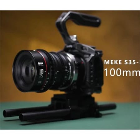 Meike 100mm T2.1 EF Mount Cine Lens for Super 35 Frame Cinema Camera