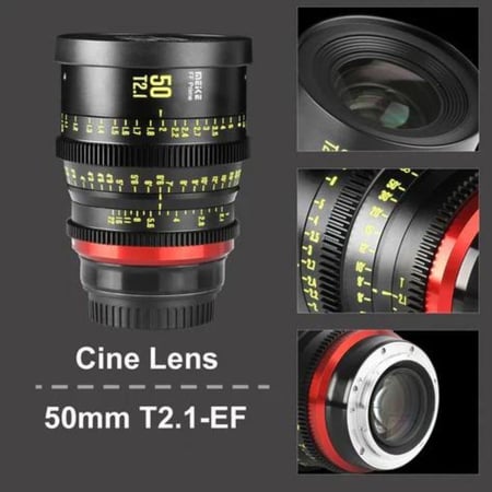 MEIKE 50MM T2.1 - Prime Cine Lens - Full Frame - Sony E Mount
