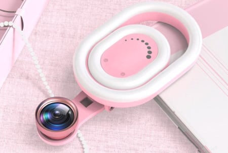 HSU Fill Light Camera Len -PINK