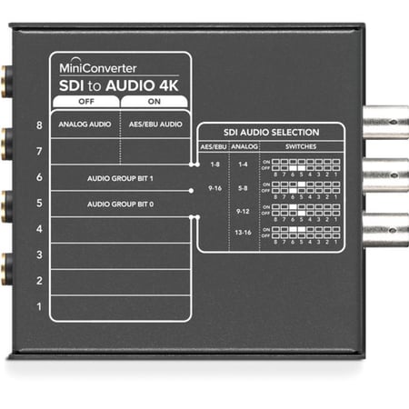 AMD Mini Converter - SDI to Audio 4K