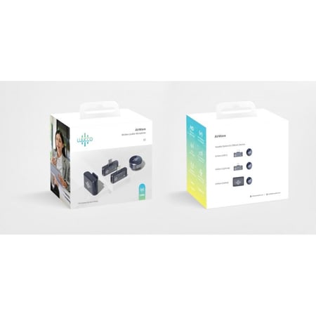 Luucco AirWave K1(USB-C) Lightning Wireless Lavalier Microphone