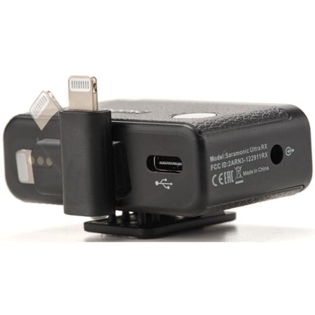 Saramonic Ultra 01 Wireless Lavalier Microphone, 32-Bit Float Recording, Timecode Sync, Noise Cancellation, IPX5 Water Resistance, 984’ Range, 130dB SPL, for Cameras, Smartphones, Computer