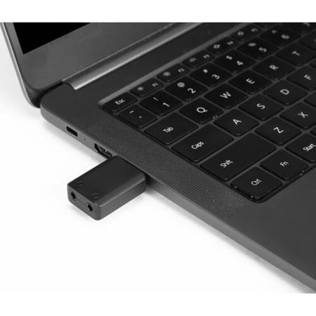 Saramonic USB Sound Adapter,USB to 3.5mm Audio&Mic Adapter