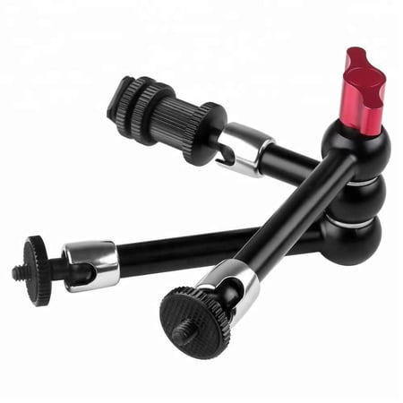 Focus Studio 3 Magic Arm Adjustable with Hot Shoe Mount Adapter Camera Bracket For DSLR