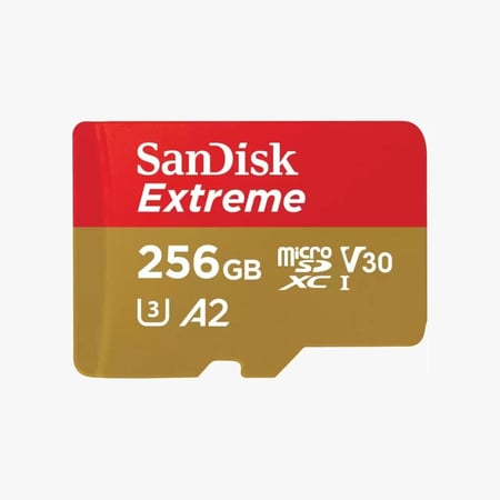 SanDisk Extreme microSDXC™ UHS-I CARD - 256GB