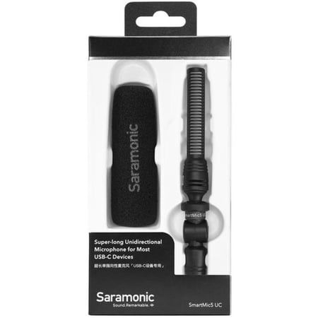 Saramonic SmartMic5 UC Mini Shotgun Microphone for USB Type-C Mobile Devices & Computers