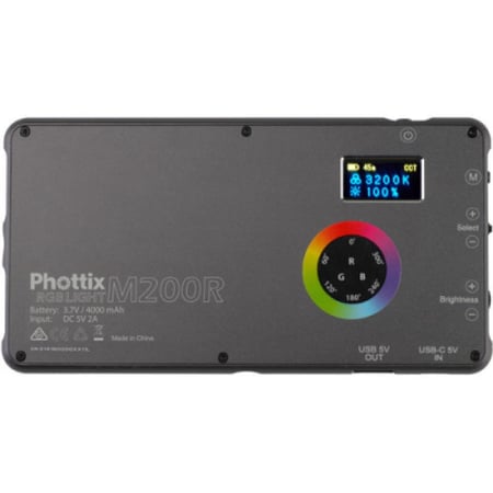 Phottix M200R RGB LED Light