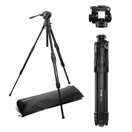 Manfrotto ONE Aluminum Tripod with 500X Fluid Head
