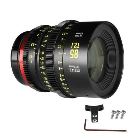 Meike 85mm T2.1 - Prime Cine Lens - Full Frame - Canon EF Mount