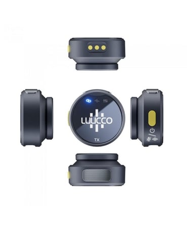 Luucco AirWave K2(USB-C) Lightning Wireless Lavalier Microphone