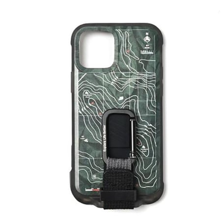 bitplay CR-12P-MT-PK-01 WanderCase Backplate for iPhone 12 (6.1)-Contour Map