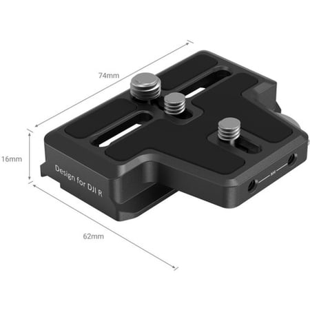 SmallRig Arca-Type Quick Release Plate for DJI RS 2 and RSC 2 Gimbal (SKU:3154)