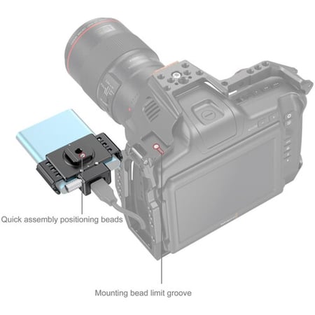 SmallRig T5 / T7 SSD Clamp for BMPCC 6K Pro 3272