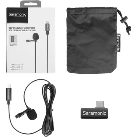 Saramonic LavMicro U3A Microphone with USB Type-C Connector for Android Devices