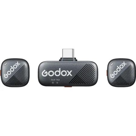 Godox Cube-S 2-Person Wireless Microphone Kit2 2.4G, CUBE-SC-KIT2