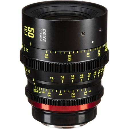 Meike 50mm T2.1 - Prime Cine Lens - Full Frame - Canon EF Mount