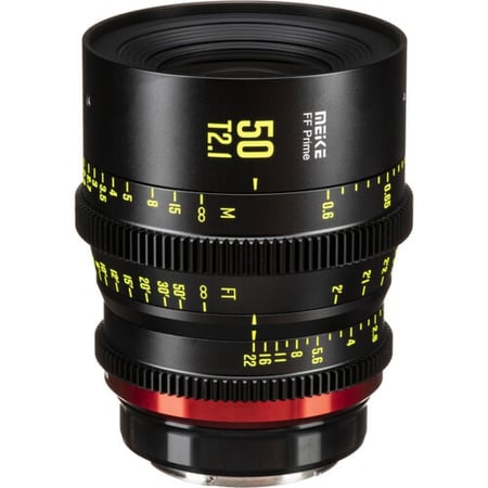 Meike 50mm T2.1 - Prime Cine Lens - Full Frame - Canon EF Mount