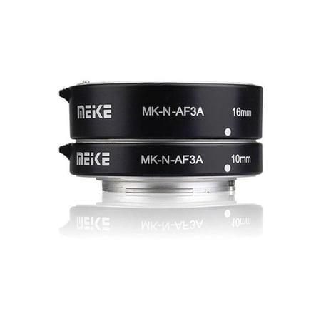 Meike MK-N-AF3A Auto Focus Macro Extension Tube Adapter Ring For Nikon Mirrorless Camera