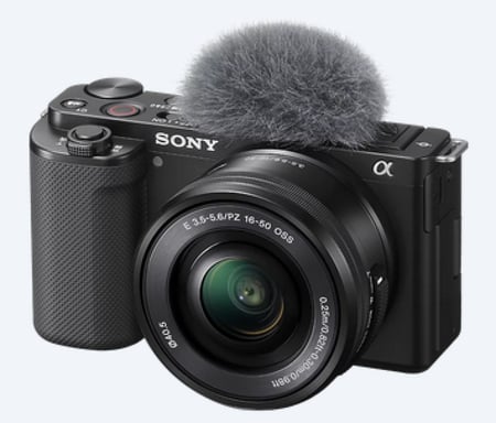 Sony Alpha ZV-E10M2K Mirrorless Vlog Camera With 16-50mm Lens (Black))