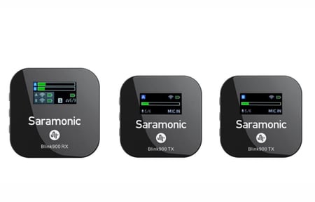 Saramonic Blink900 B2 2.4GHz Dual-Channel Wireless Microphone System