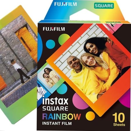 Instax Square Film Rainbow