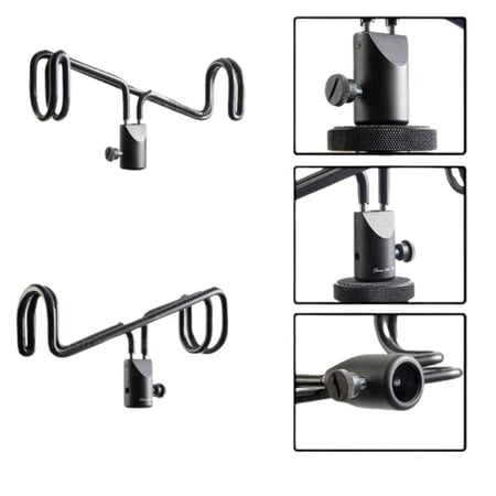 Focus Studio Microphone Pole Audio Boom Cradle Mount Support