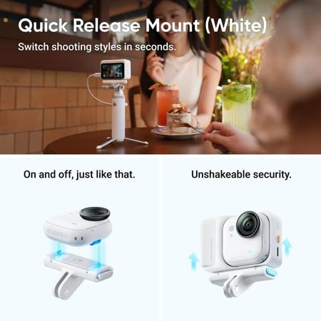 Insta360 Go Ultra LifeStyle Bundle-White