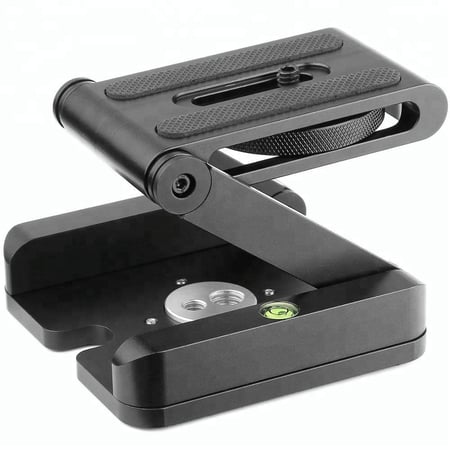 Focus Studio Camera Folding Z Flex Tilt Tripod Head Slider Rail