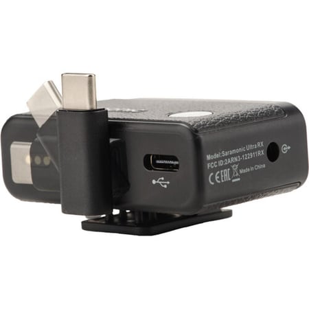 Saramonic Ultra 01 Wireless Lavalier Microphone, 32-Bit Float Recording, Timecode Sync, Noise Cancellation, IPX5 Water Resistance, 984’ Range, 130dB SPL, for Cameras, Smartphones, Computer