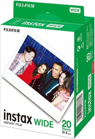 Instax Wide Instant Double Color Film-20 Sheets