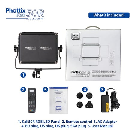 Phottix Kali50R RGB Studio LED