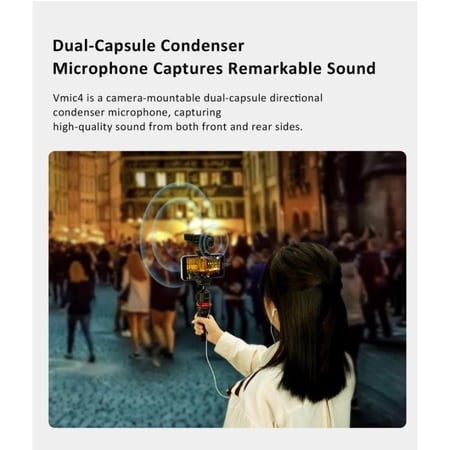 Saramonic VMIC4 Dual Capsule Directional Condenser Microphone