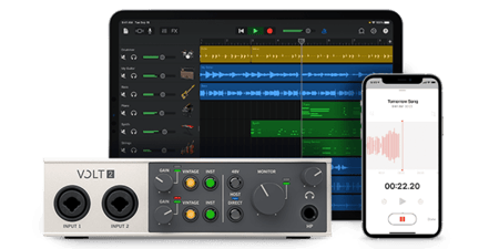 Universal Audio Volt 2 USB-C Audio/MIDI Interface