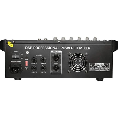 MovingMic PMX602D-USB Power Mixer (250W*2)