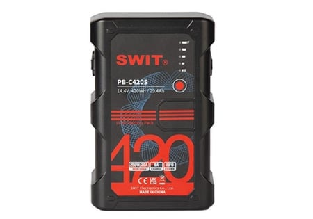 SWIT PB-C420S 420Wh Large Capacity V-mount Battery