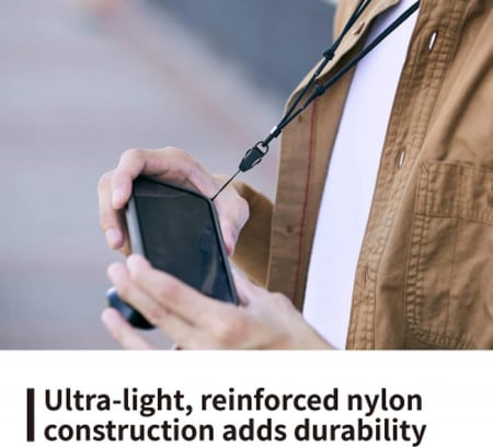 bitplay NK-STRP-LR-BK-PK-01 Neck Strap-Black