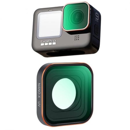 K&F Concept MCUV Filter, HD, Anti-Reflection Green Coating, Waterproof and Scratch Resistant For Gopro HERO 9/10/11