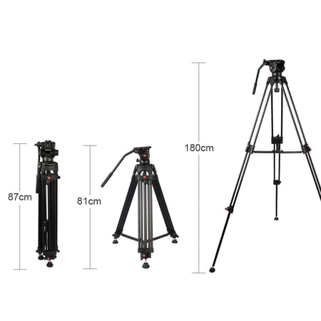 Focus Studio Video Tripod IT-888 1.8M Bowl  Size:75mm