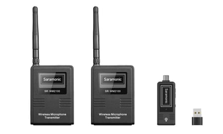 Saramonic SR-WM2100 U2 wireless lavalier microphone system