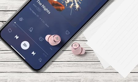 Saramonic SR-BH40 True Wireless Stereo Earbuds ( Pink)