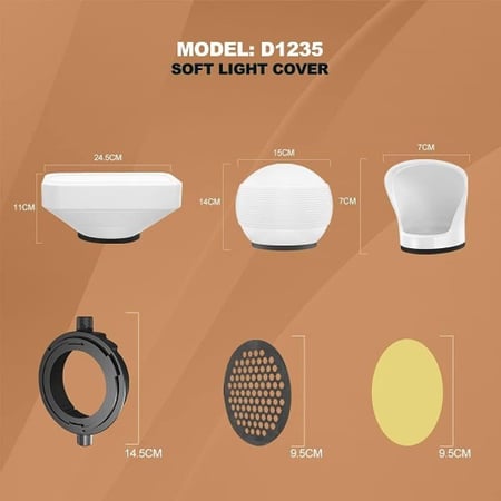 Lynca D1235 Professional Flash Kit