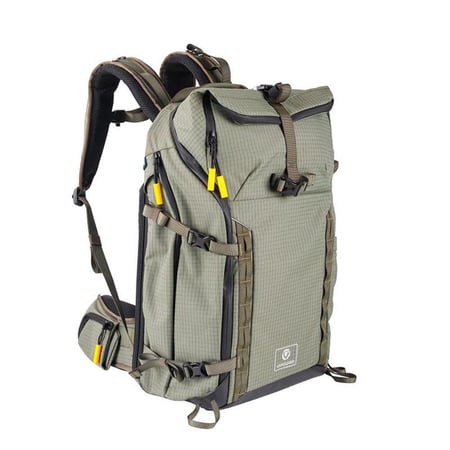 VANGUARD VEO ACTIVE49 KG (Khaki-Green) Camera Backpack W/USB Charger Connection