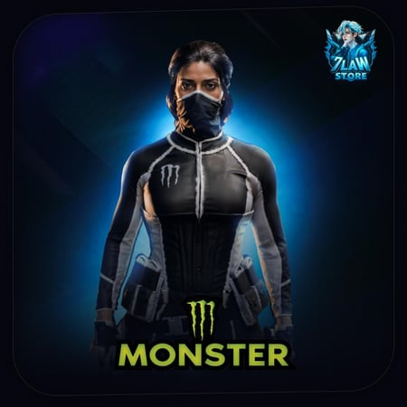 سكن مونستر الابيض