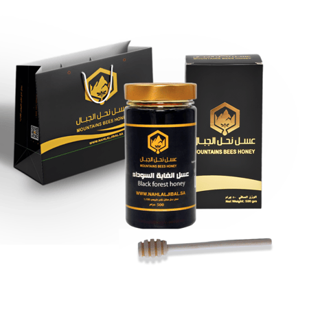 عسل الغابة السوداء الالماني500 جرام