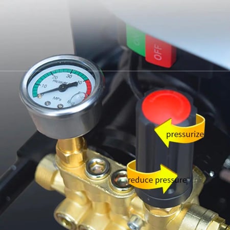 مضخة غسيل ضغط عالي 3000 واط بدينمو شفط