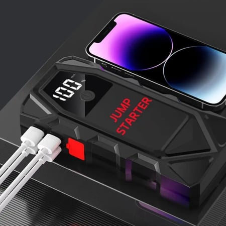 بطارية اشتراك سيارة ومنفاخ كفرات لجميع السيارت