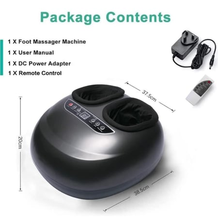 جهاز تدليك وضغط الأقدام الكهربائي