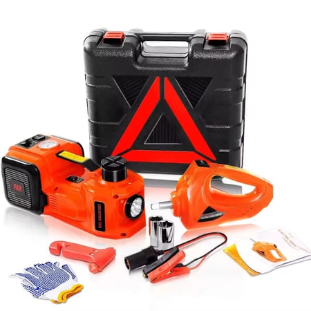 عفريتة رافعة سيارة كهربائية هيدروليكية 5 طن مع مفك عجلات